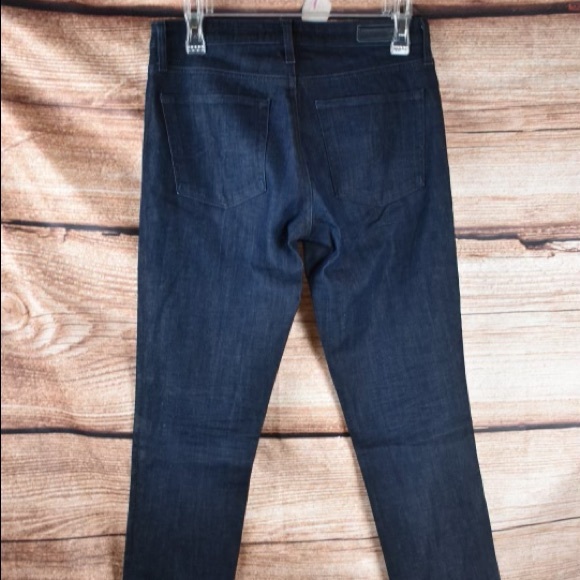 AG Prima Ankle Cigarette Skinny Dark Wash Jeans 26R - Picture 3 of 4